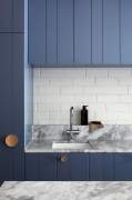 Blue kitchen furniture