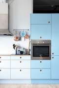 Blue kitchen furniture