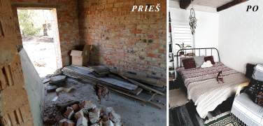 Solveiga vištidę pavertė namais, kuriuose daug Prancūzijos ir vintažo!