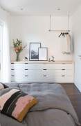 Idėjos, kur panaudoti IKEA Nordli kolekcijos komodas