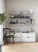 Idėjos, kur panaudoti IKEA Nordli kolekcijos komodas