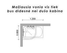 Ką žinoti projektuojant mažą vonios kambarį?