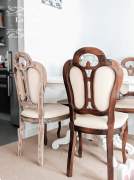 Valgomojo stalo ir kėdžių atnaujinimas