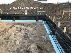 Pamatų įžeminimas viso namo perimetru ir rezultatai