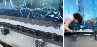 Kommerling plastikiniai langai su išnešimu