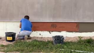 Cokolio apšiltinimas, apdaila - darėme patys