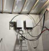 Saulės elektrinė ant plokščio stogo