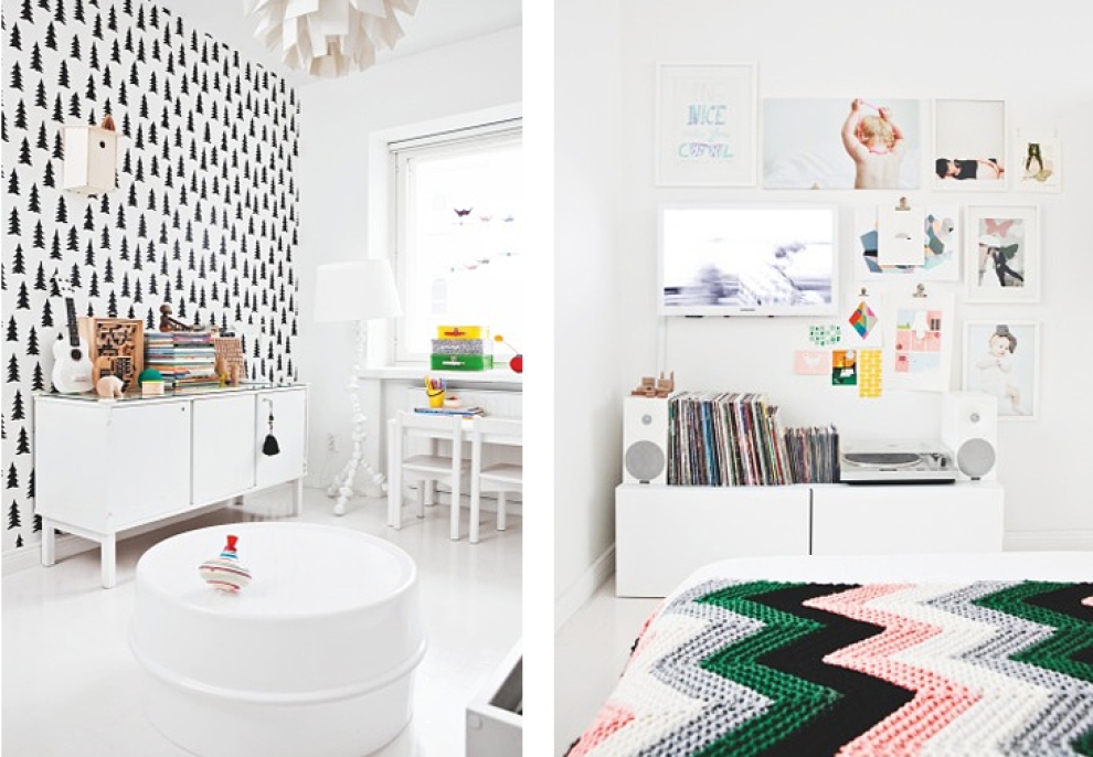 Children's room interior