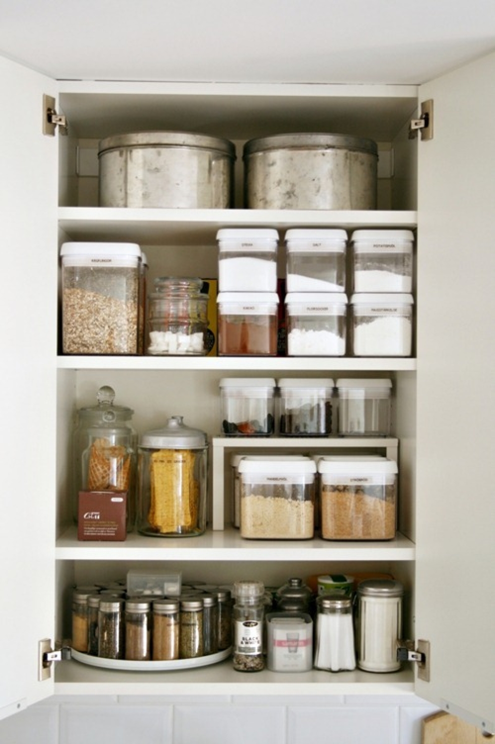 Organised pantry