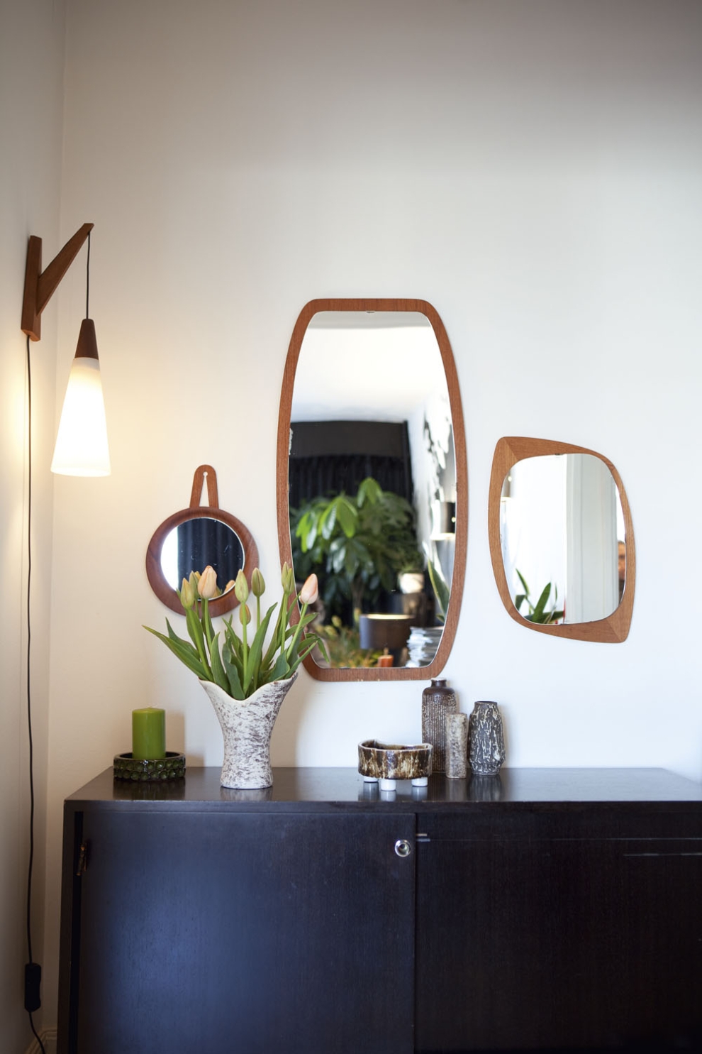Three mirrors