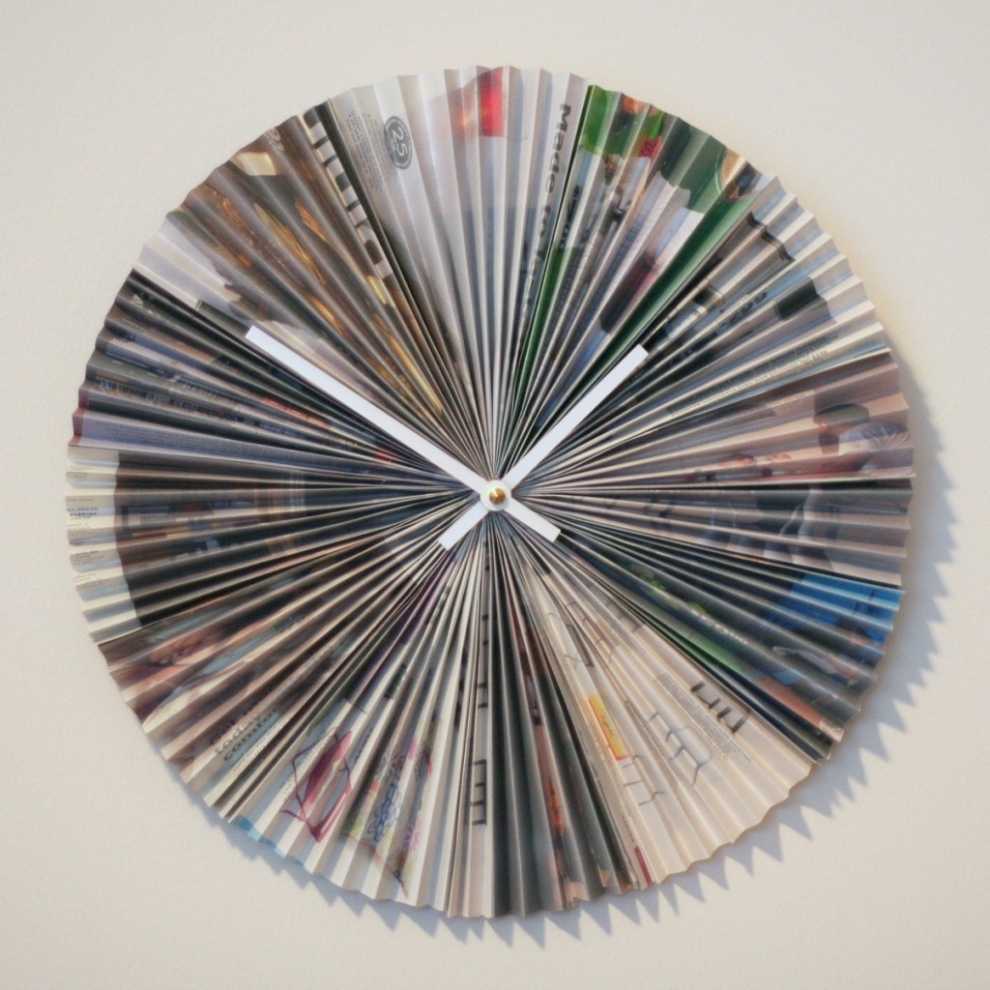 Recycled clock