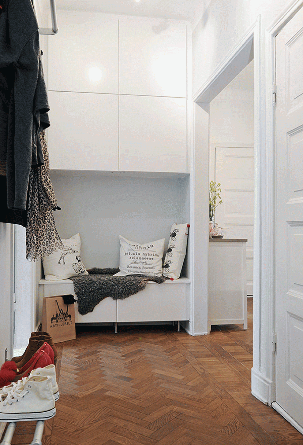 Scandinavian entryway