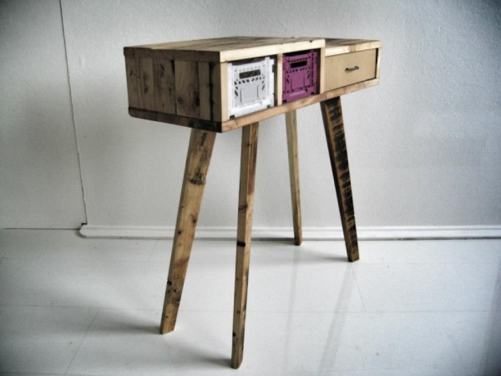 Recycled table