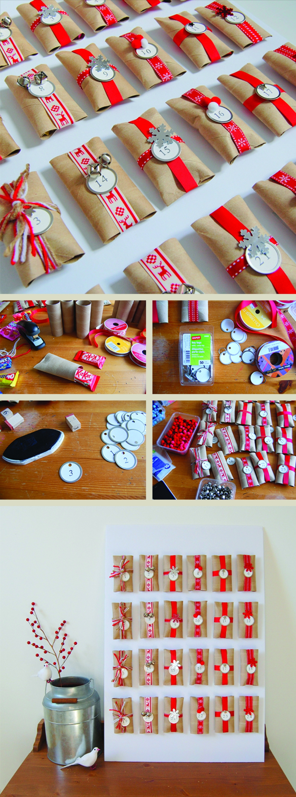 Diy  advento kalendorius
