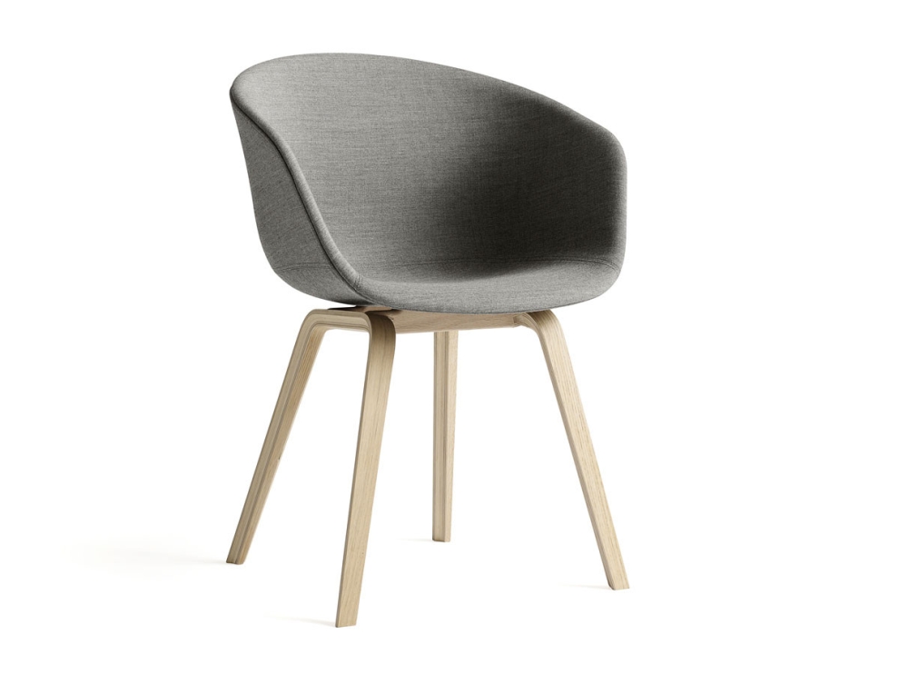 Hay about a chair