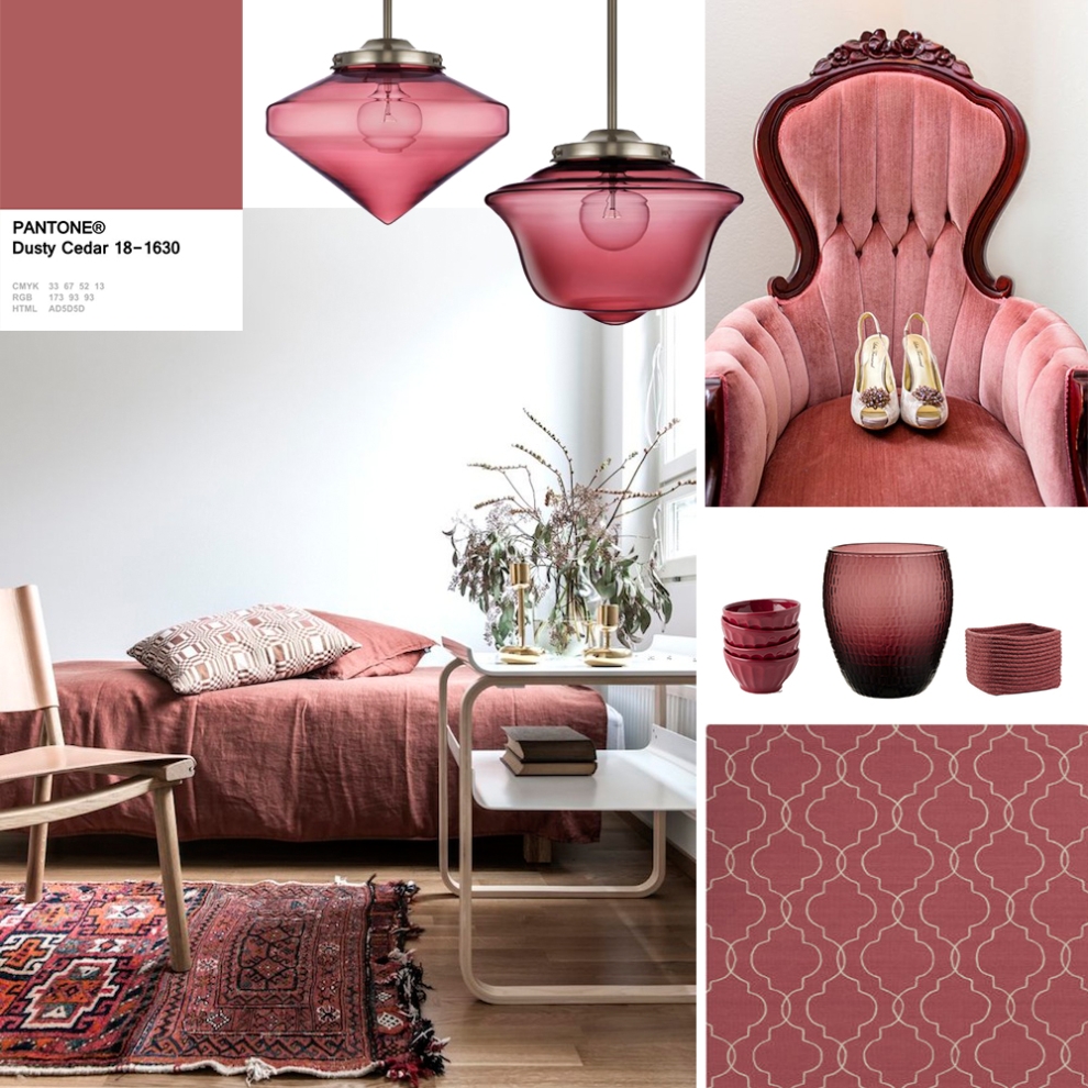 Moodboard dusty cedar