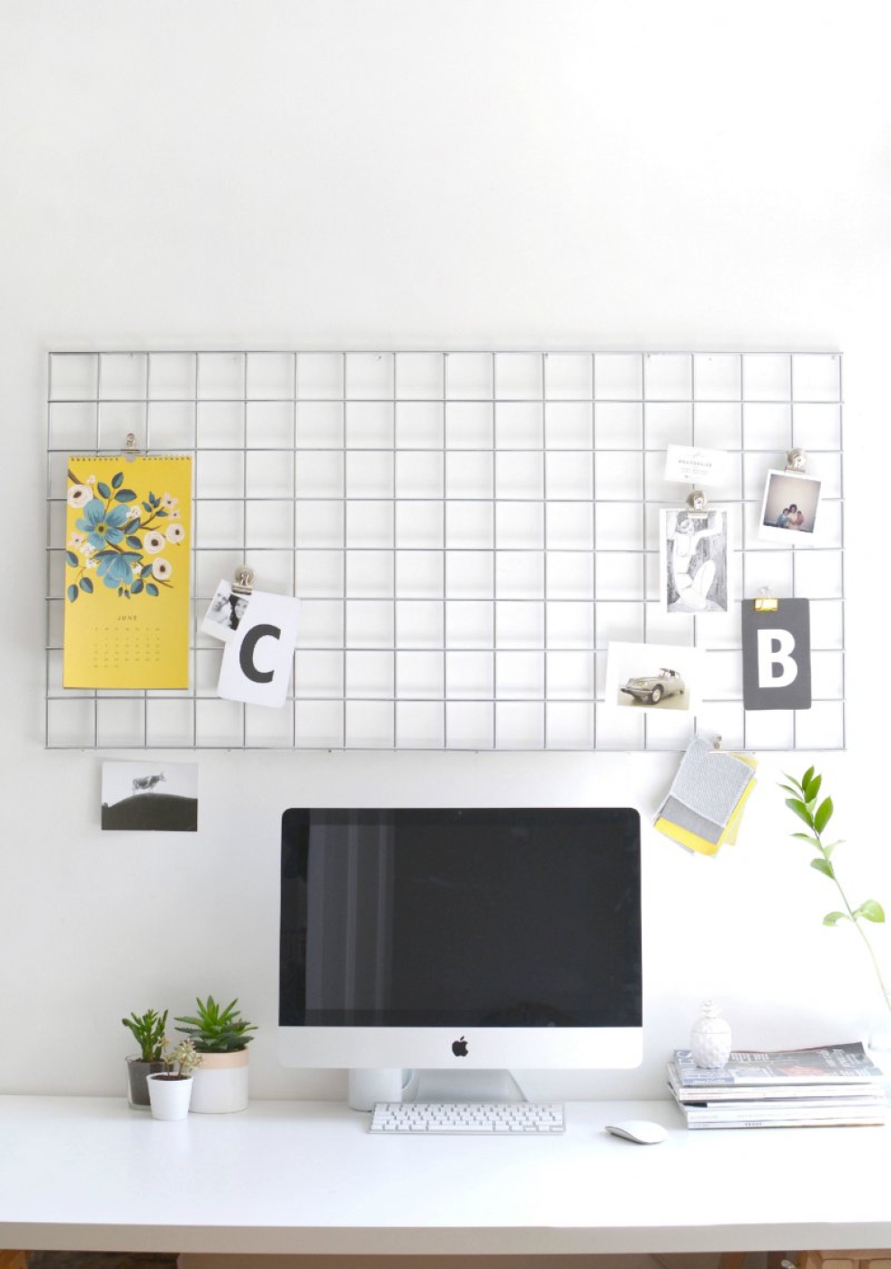 Diy mesh mood board