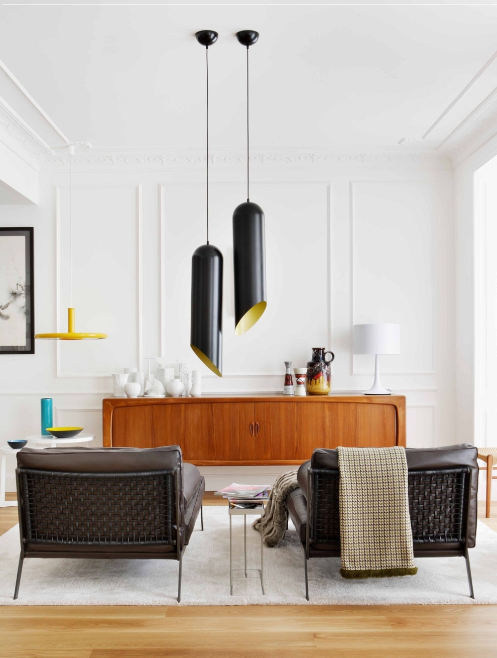mid century modern interior