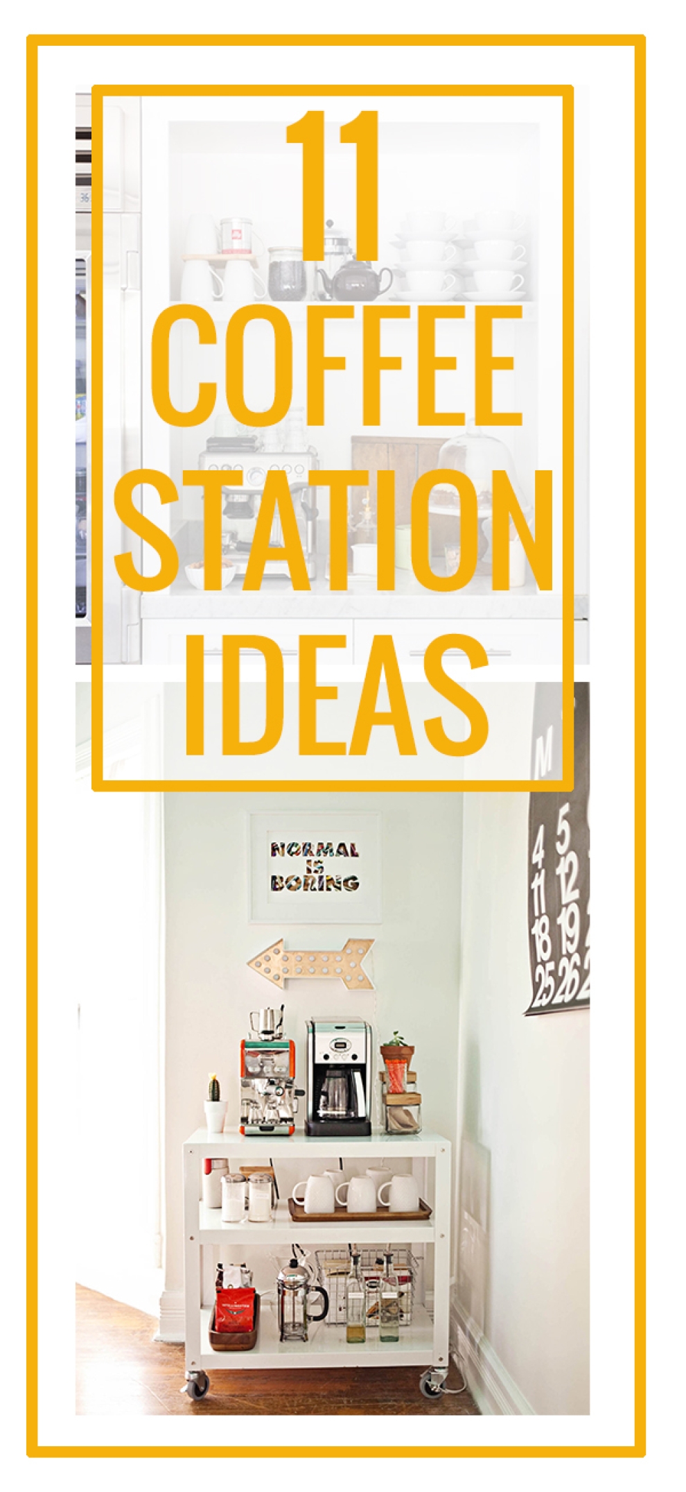11 coffee station ideas
