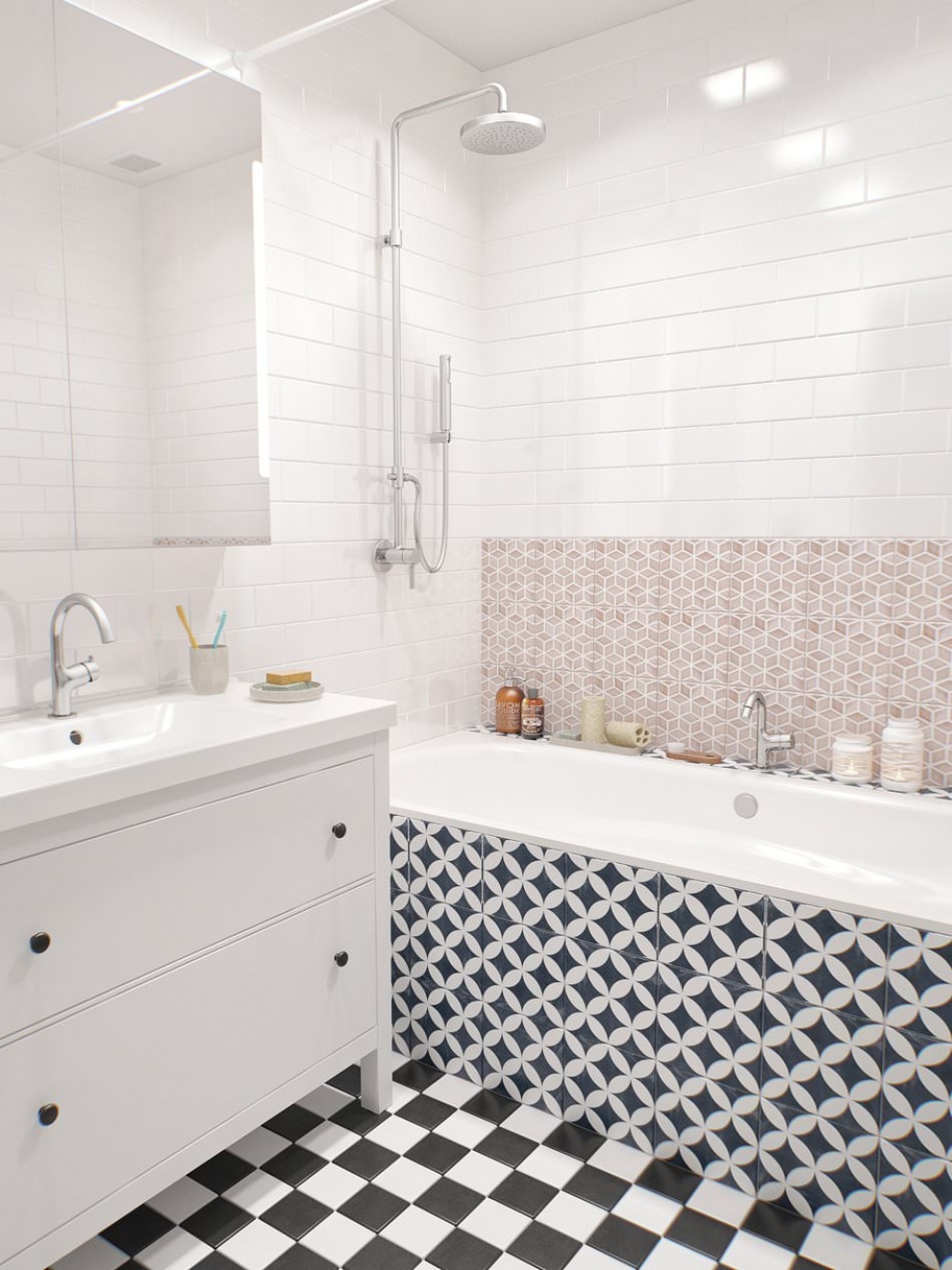 patterned tiles mix&match
