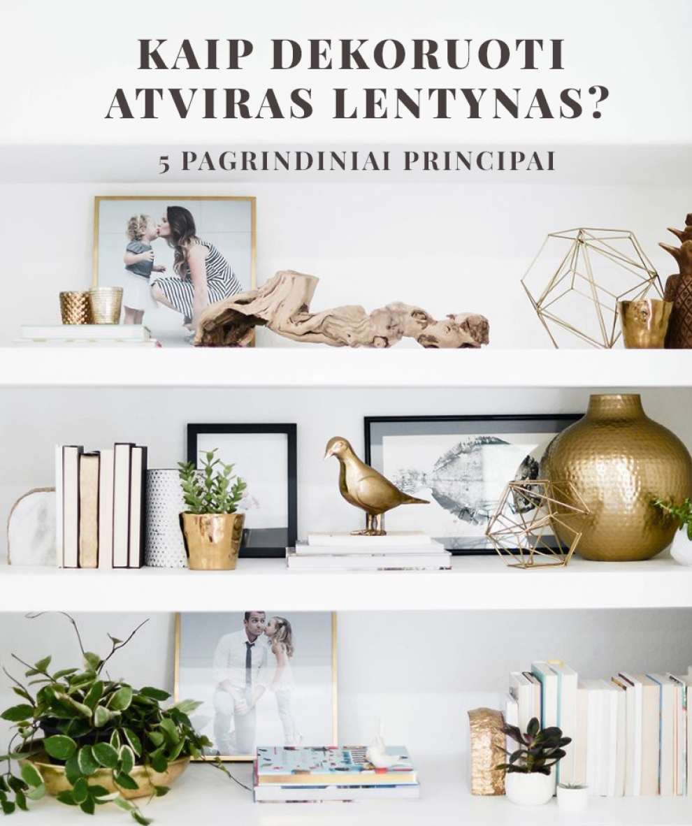 shelf styling tips