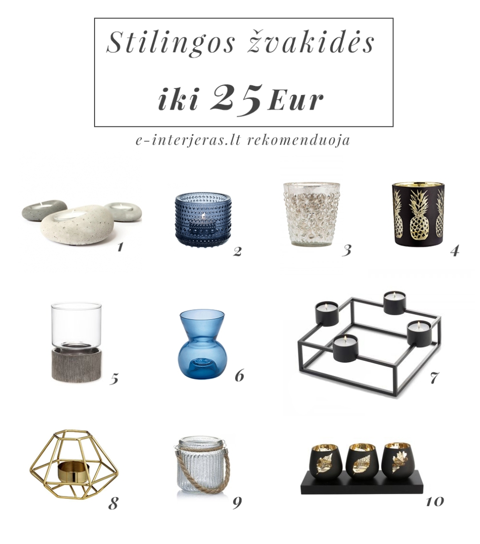 stilingos zvakides iki 25eur