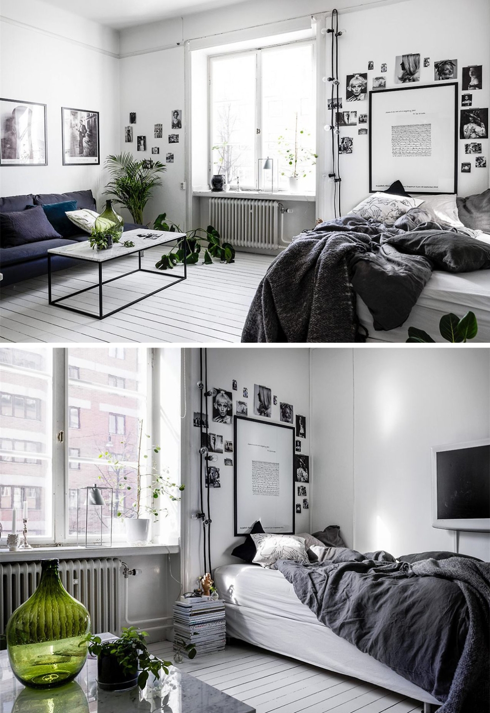 small Scandinavian apartment