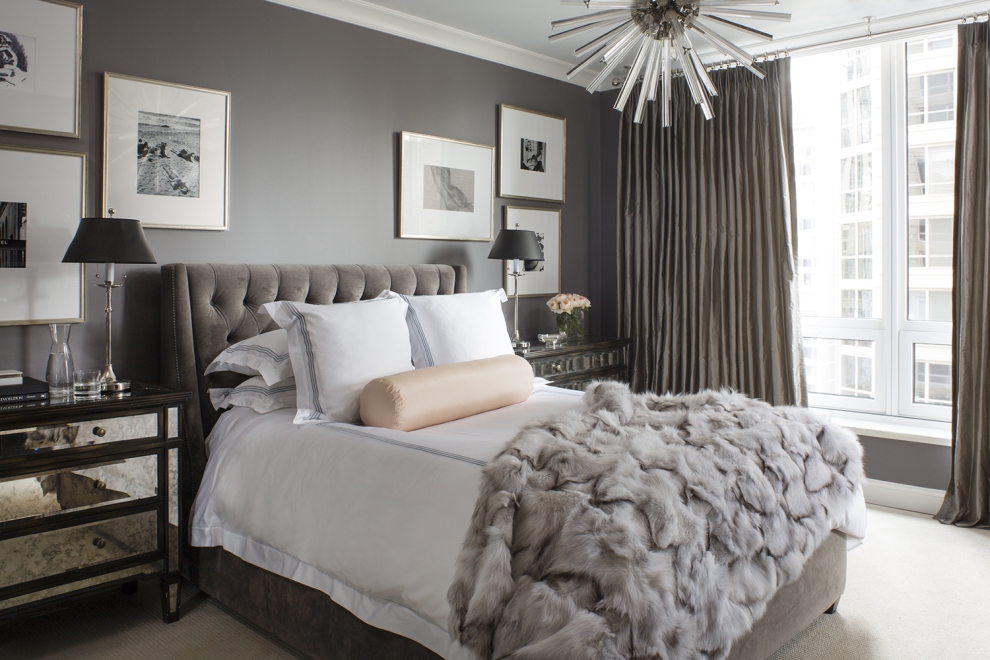 glamour style bedroom