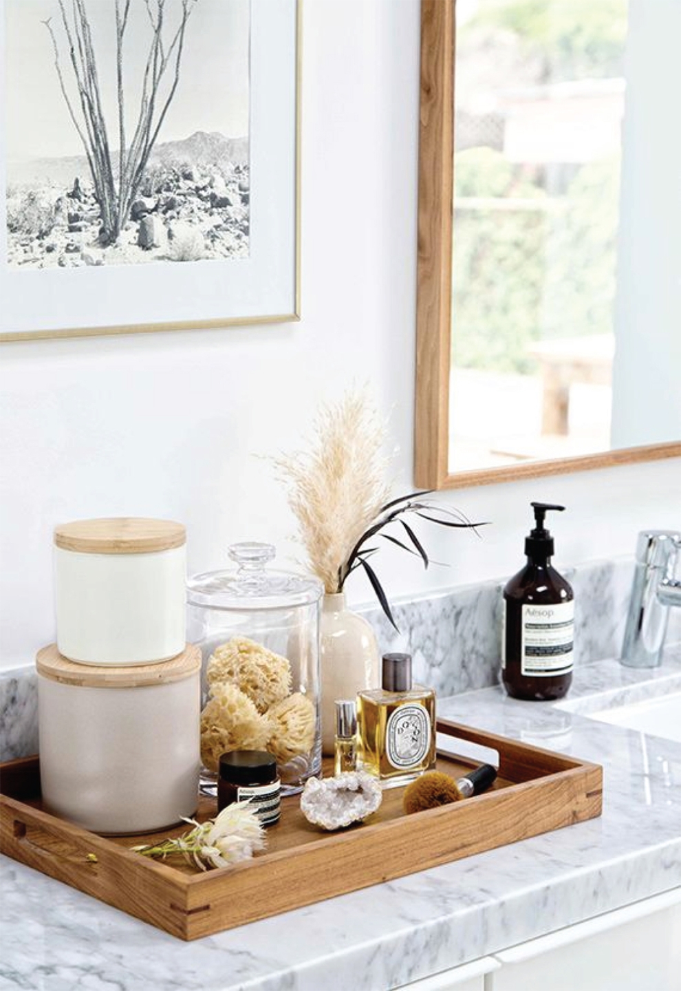 metal tray batroom ideas