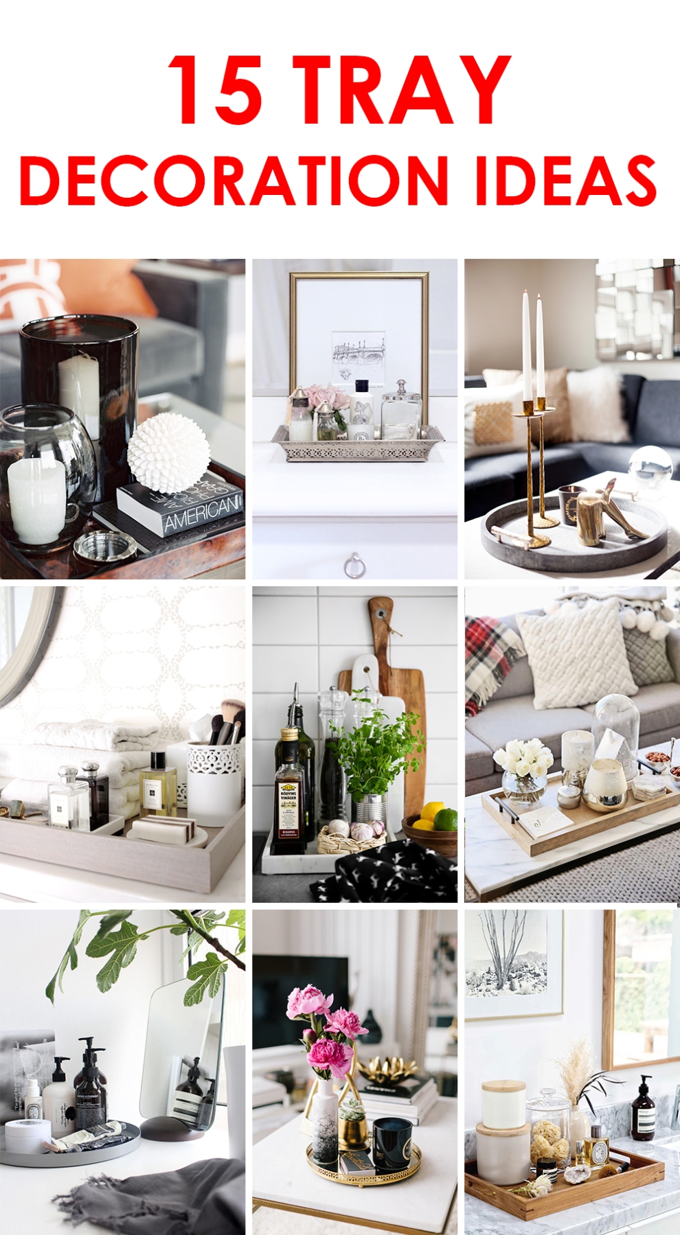 15 tray decoration ideas