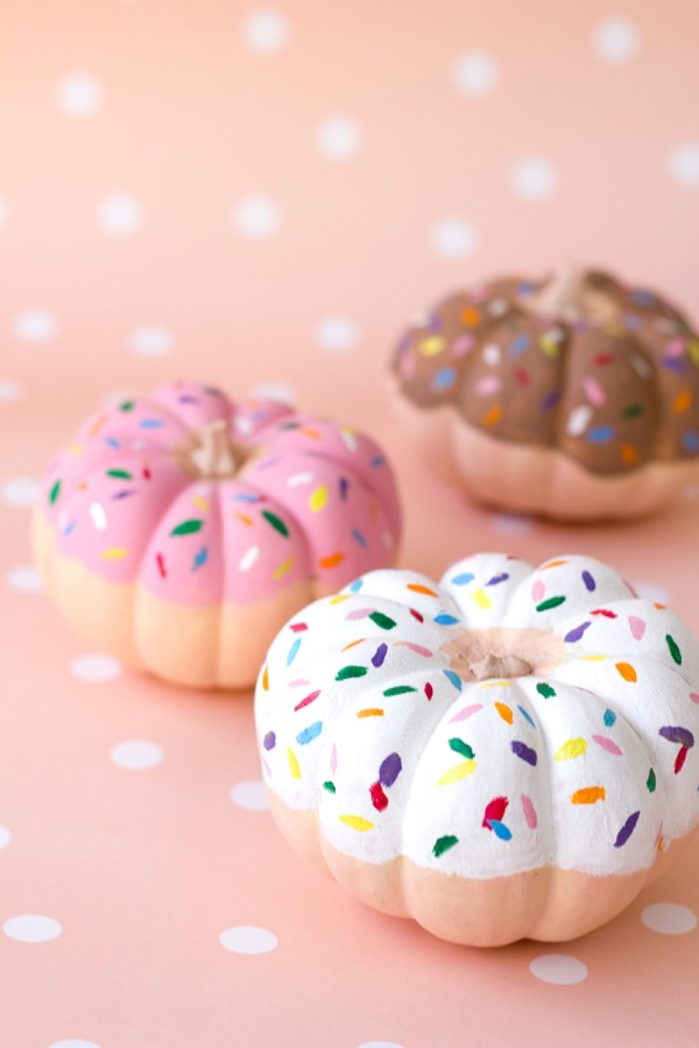 pumpkins like donuts