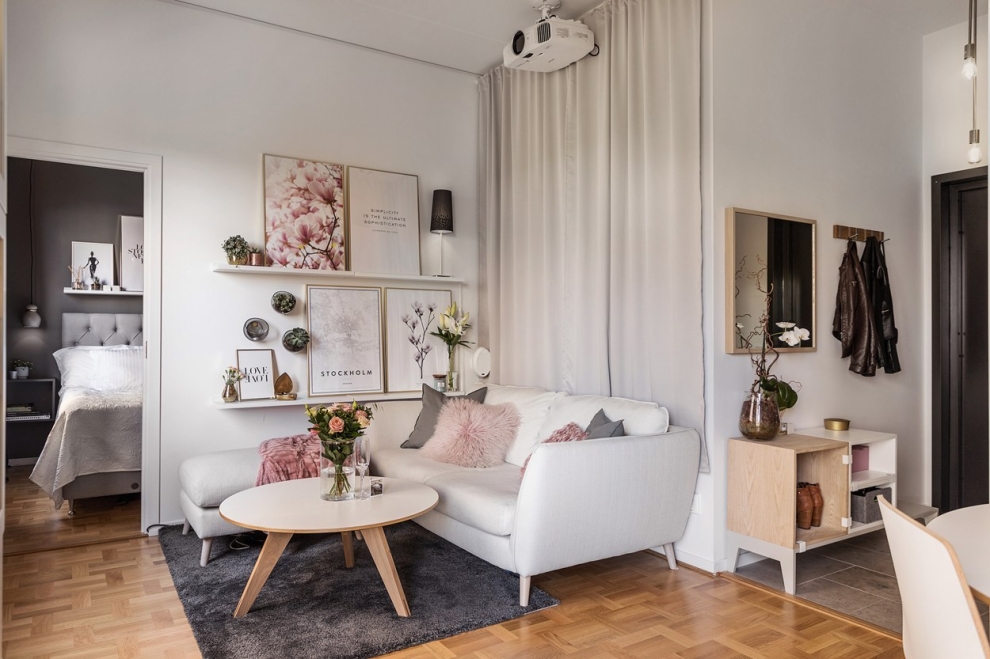 cosy living room corner