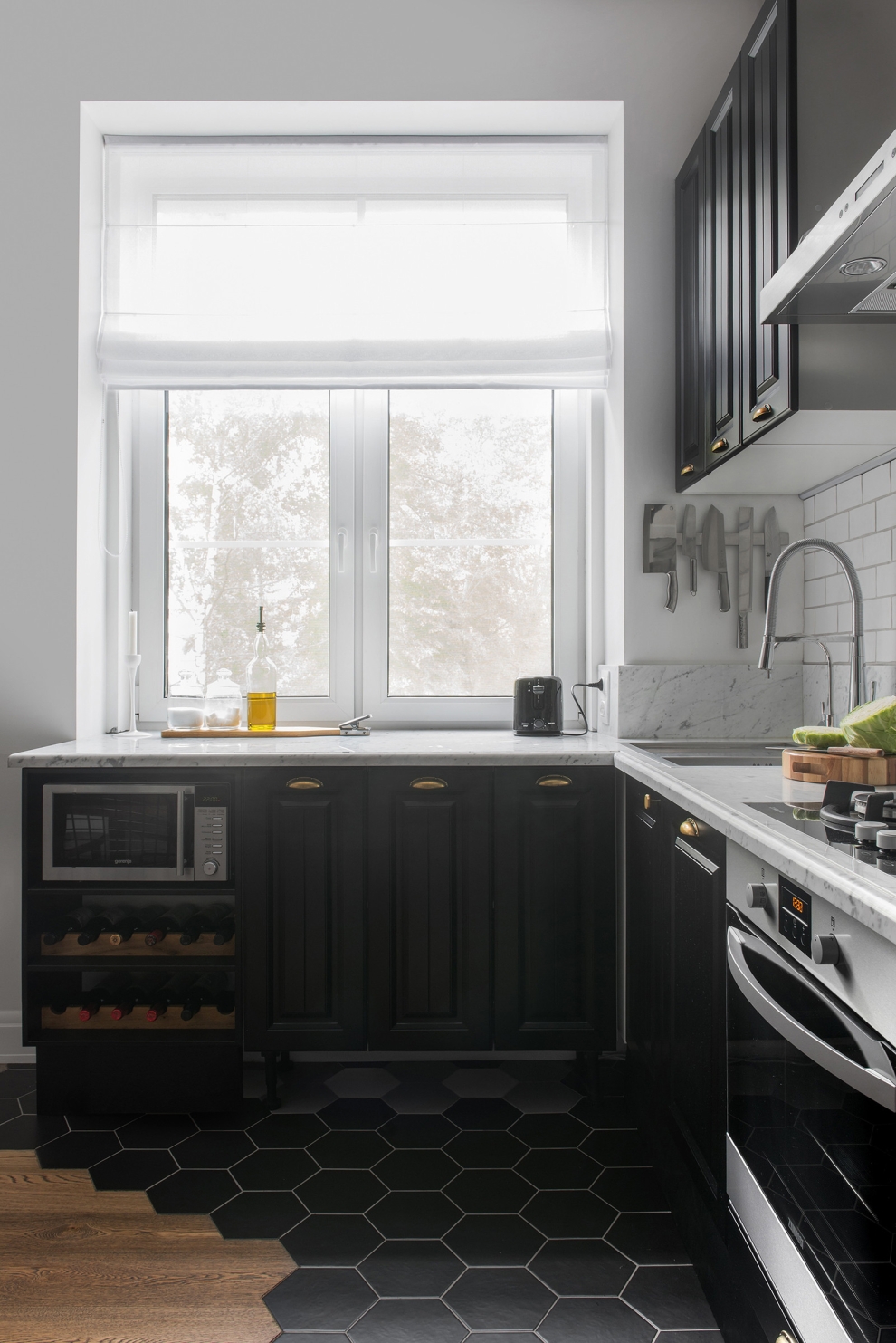 microwave under worktop