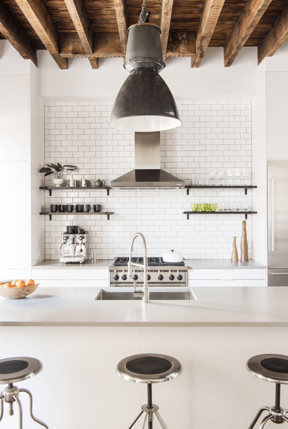 white kitchen