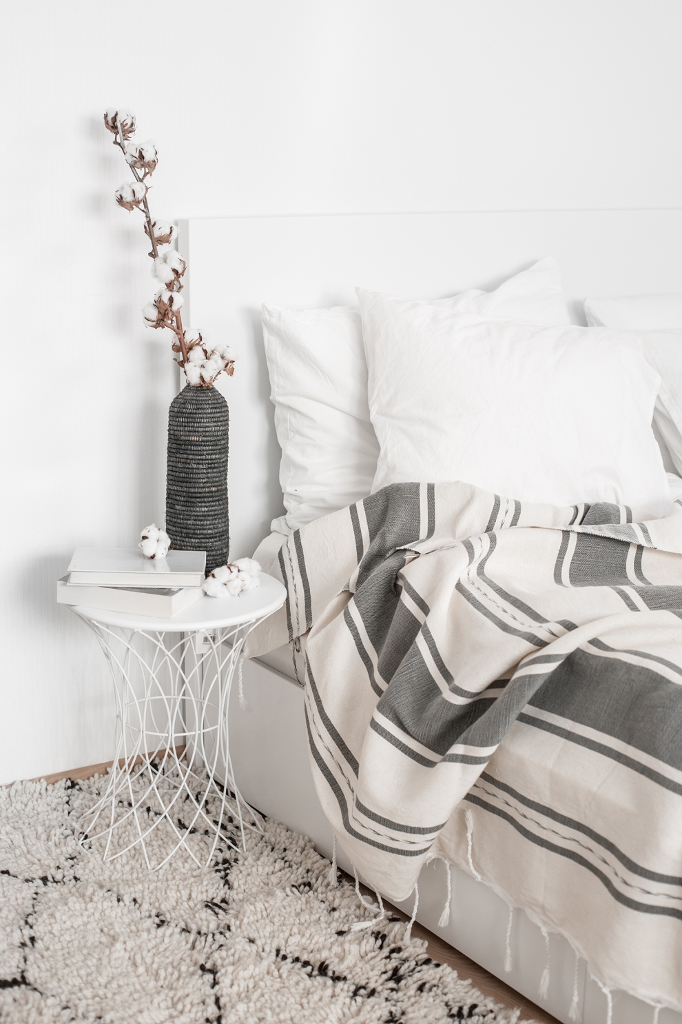 boho stiliaus interjero aksesuarai