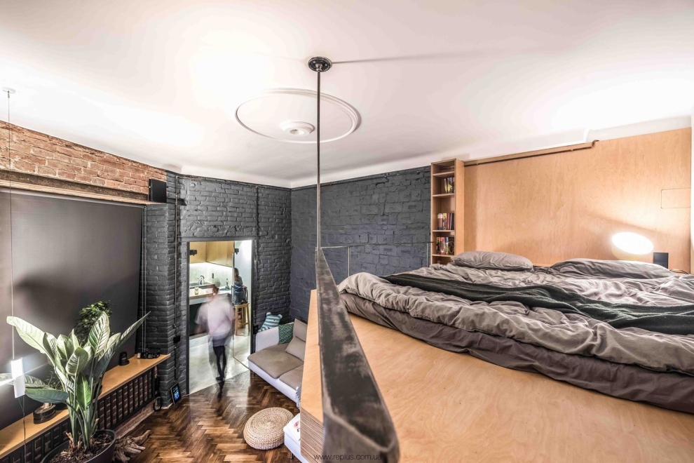apartment with mezzanine