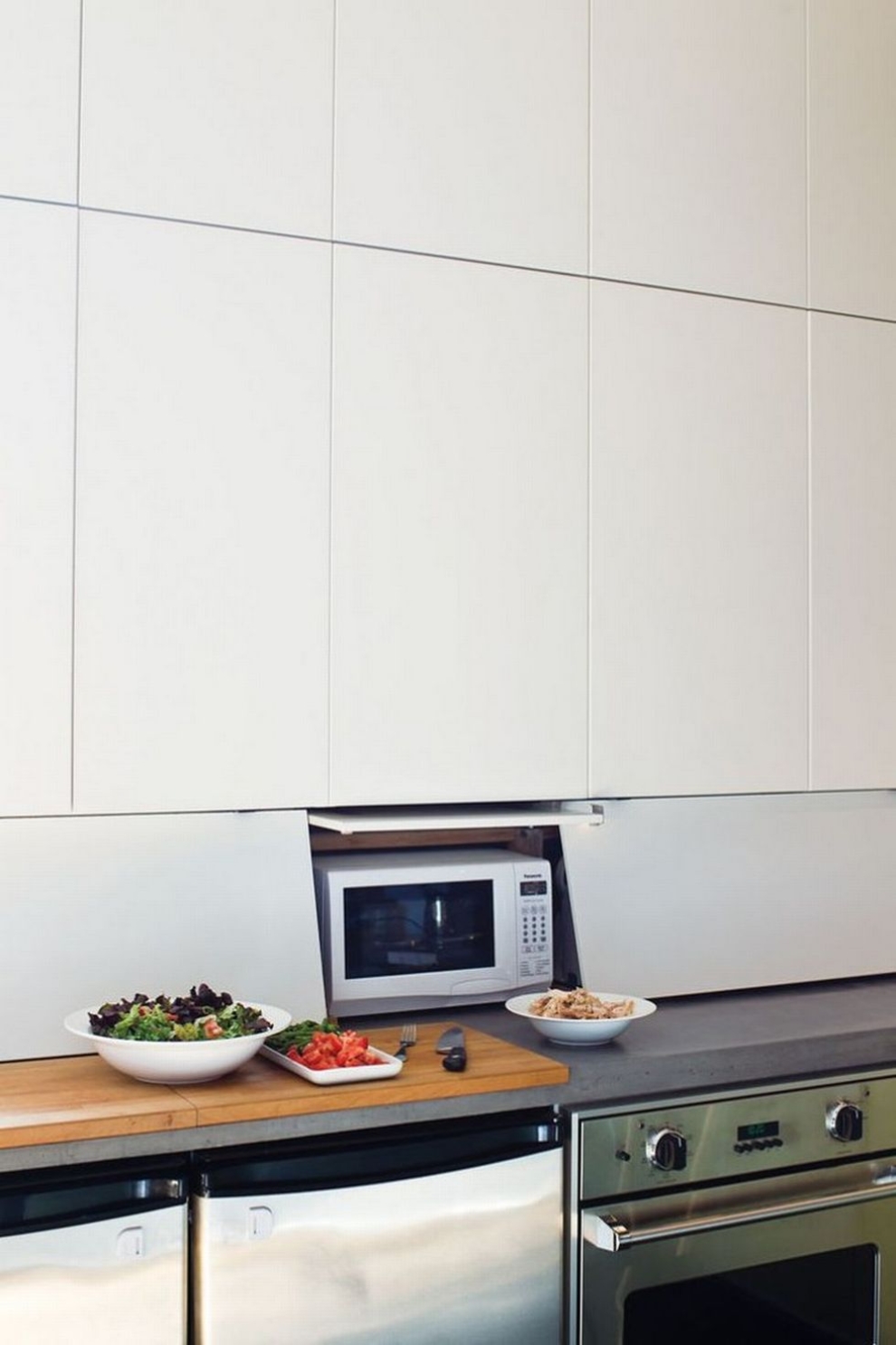 microwave kitchen