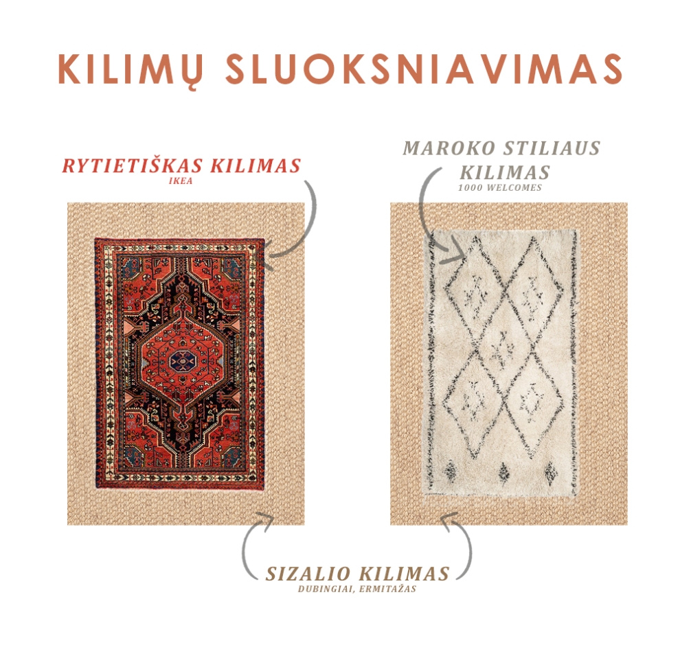 kilimas ant kilimo