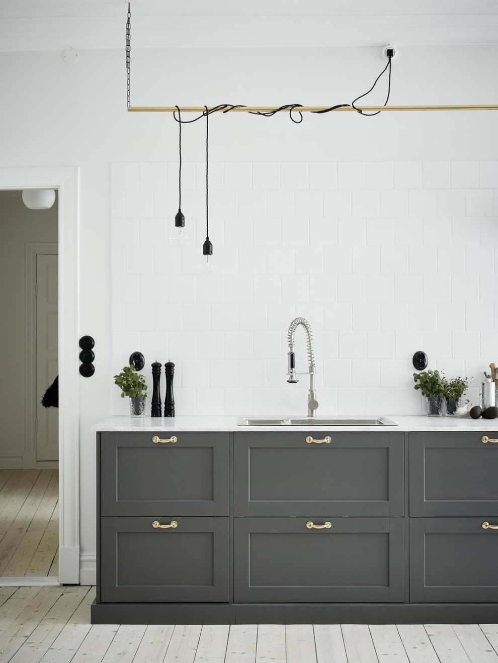 scandinavian style kitchen