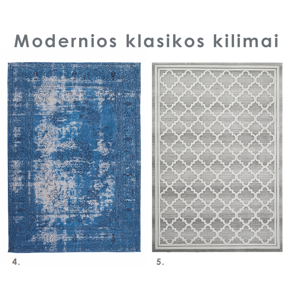 modernios klasikos kilimai