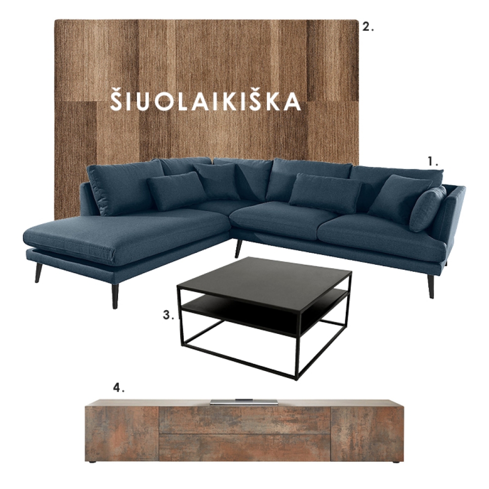 siuolaikiski svetaines baldai