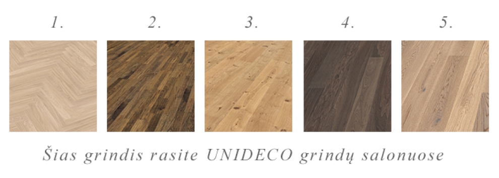 parketas unideco