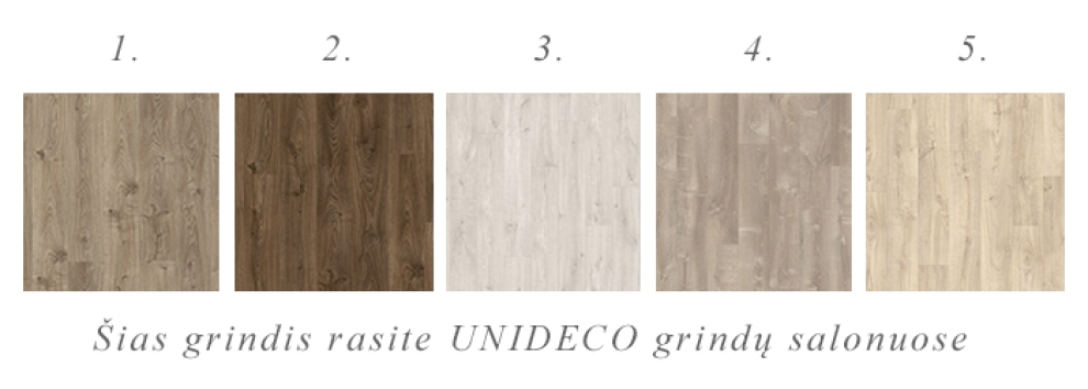 viniline grindu danga unideco