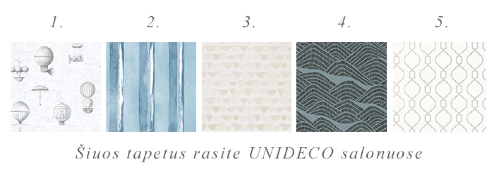idea&design tapetai unideco