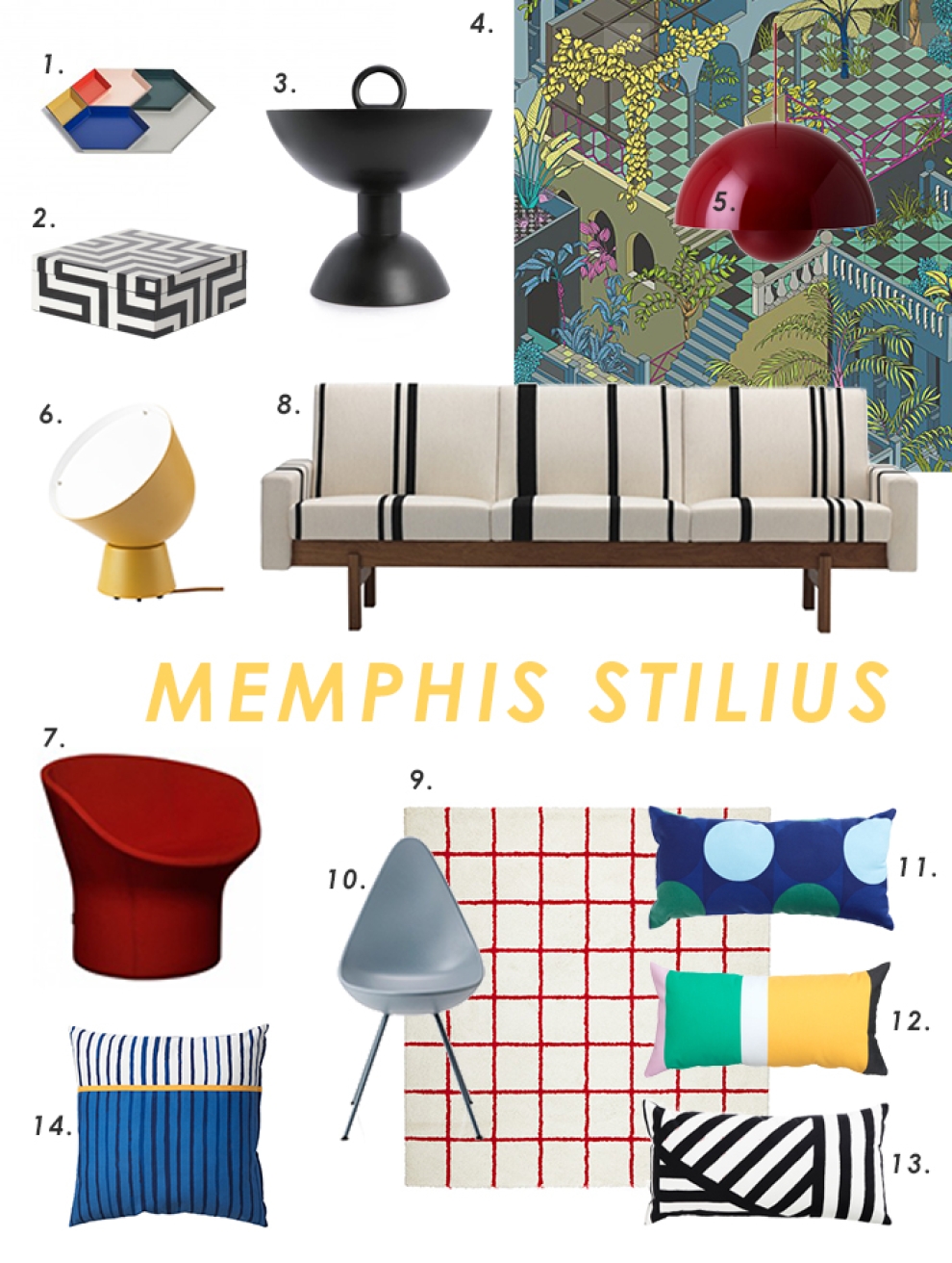memphis stilius koliazas