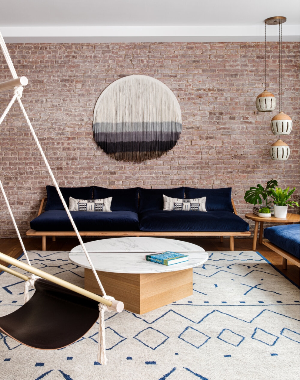 boho stiliaus detales interjere