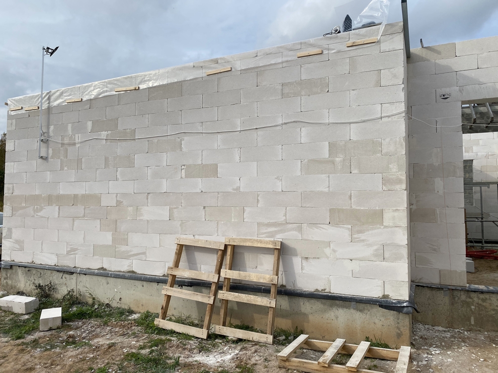 muro apsaugojimas plevele