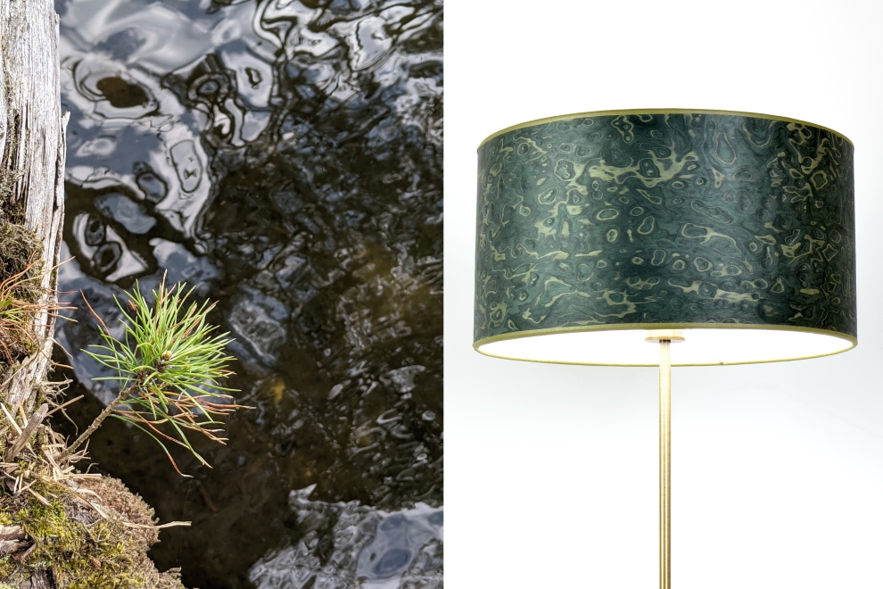 etnodesign torseras zalio vandens
