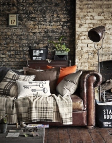 Leather sofa