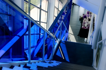 blue interior